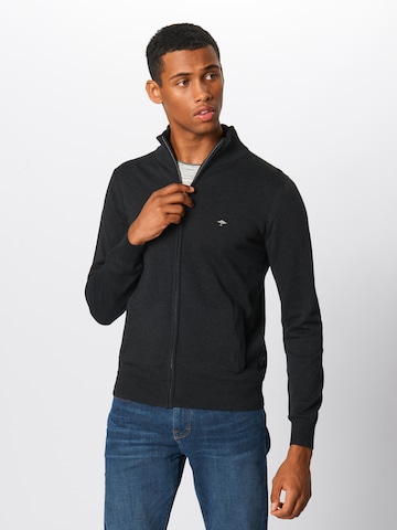 FYNCH-HATTON Regular Fit Cardigan i sort