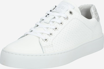 Baskets basses BULLBOXER en blanc : devant