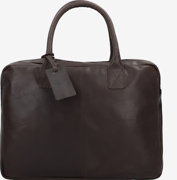 Burkely Document Bag 'Taylor' in Brown: front