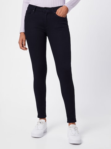 QS Skinny Jeans in Zwart: voorkant