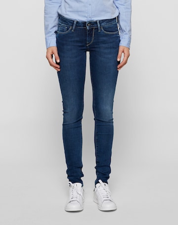 Pepe Jeans Skinny Jeans 'Soho' in Blauw: voorkant