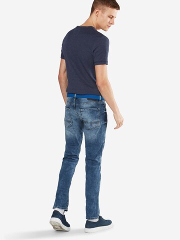 s.Oliver Slimfit Jeans in Blau: zadná strana