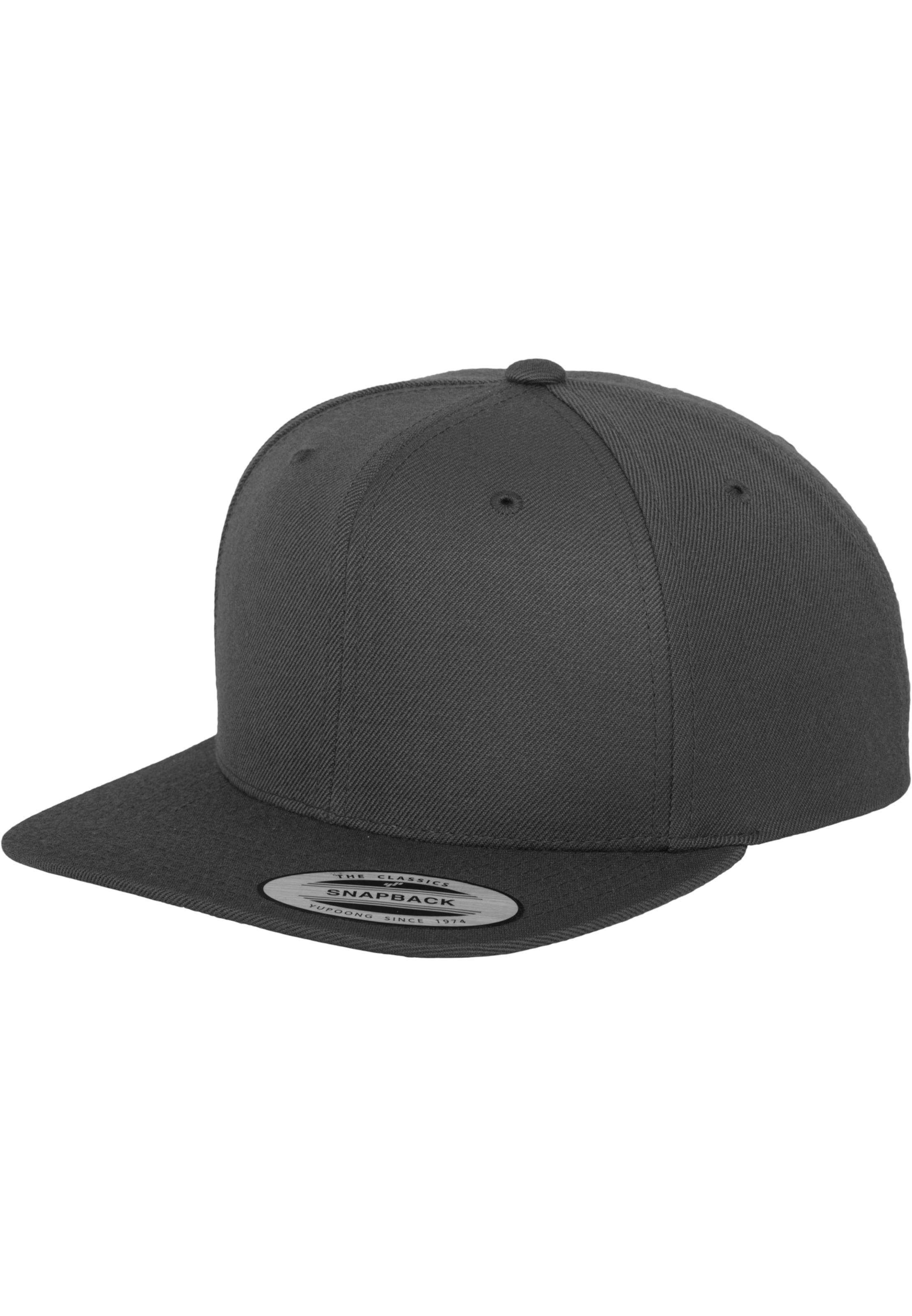 Flexfit Cap in Grau: Vorderseite