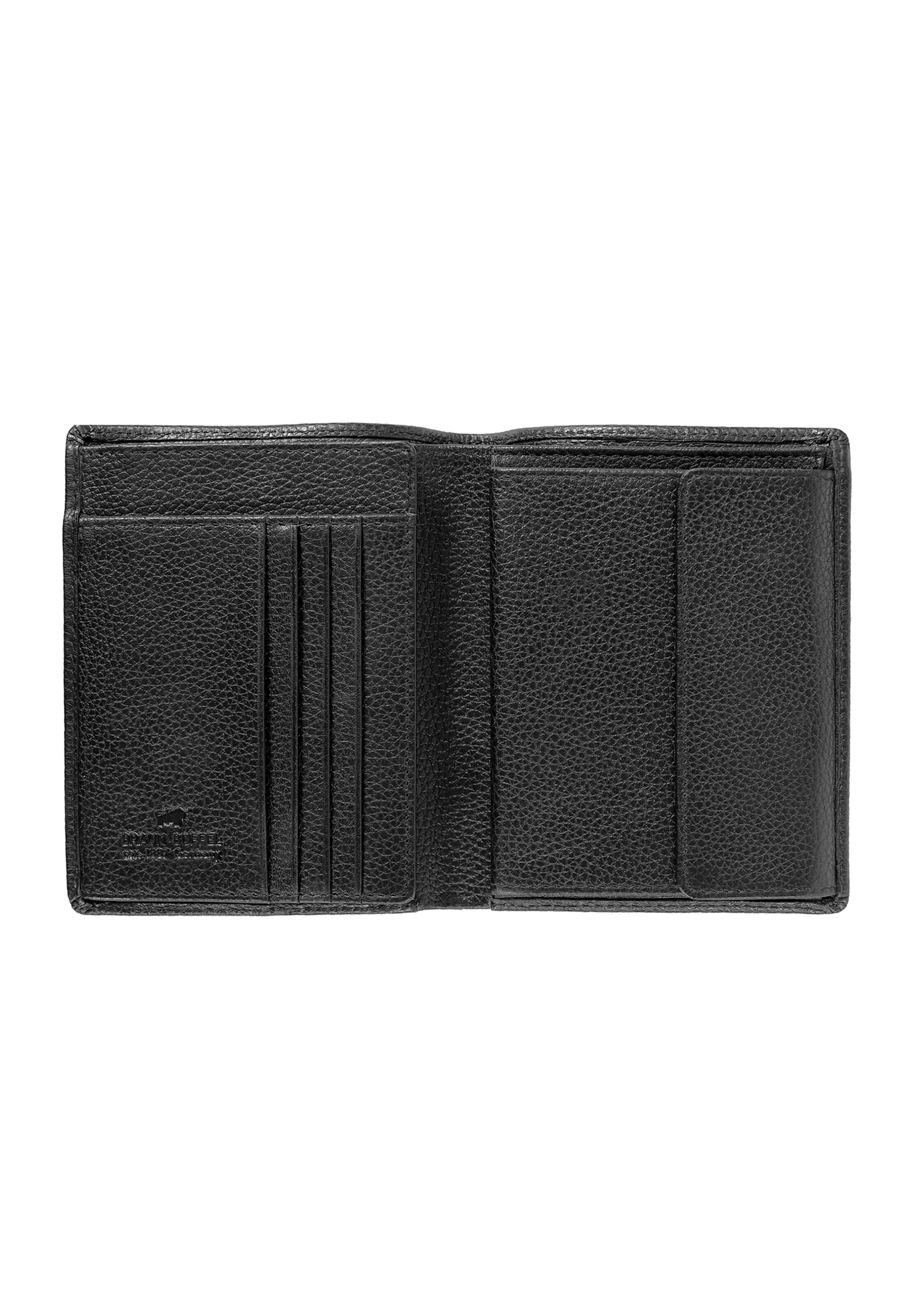 Braun Büffel Wallet 'Prato' in Black