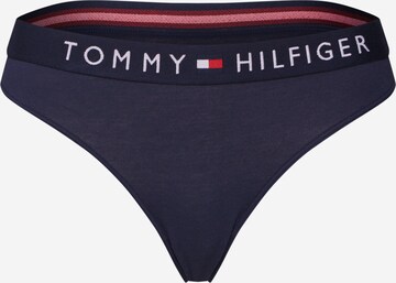 Tommy Hilfiger Underwear String 'Tanga' in Blue: front