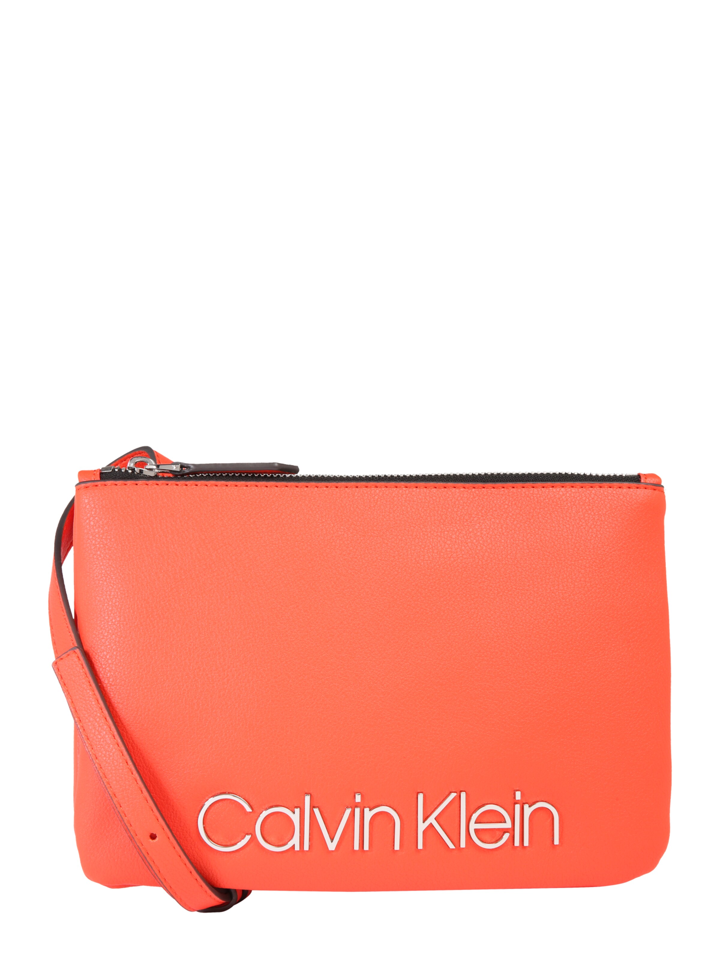 Calvin Klein - Schoudertas 'CK MUST CROSSOVER' in de kleur Sinaasappel