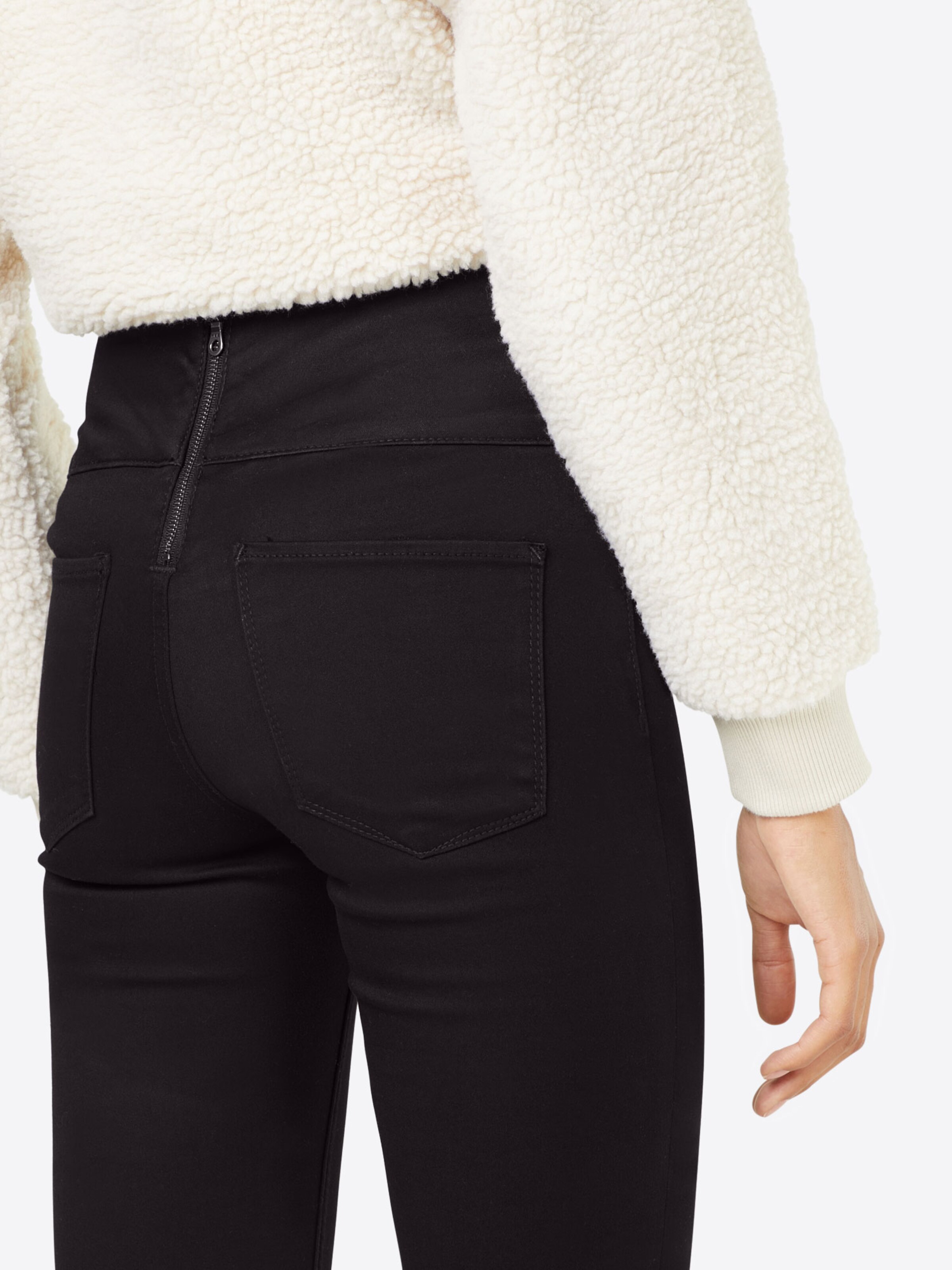 Skinny Jeggings de la PIECES pe negru