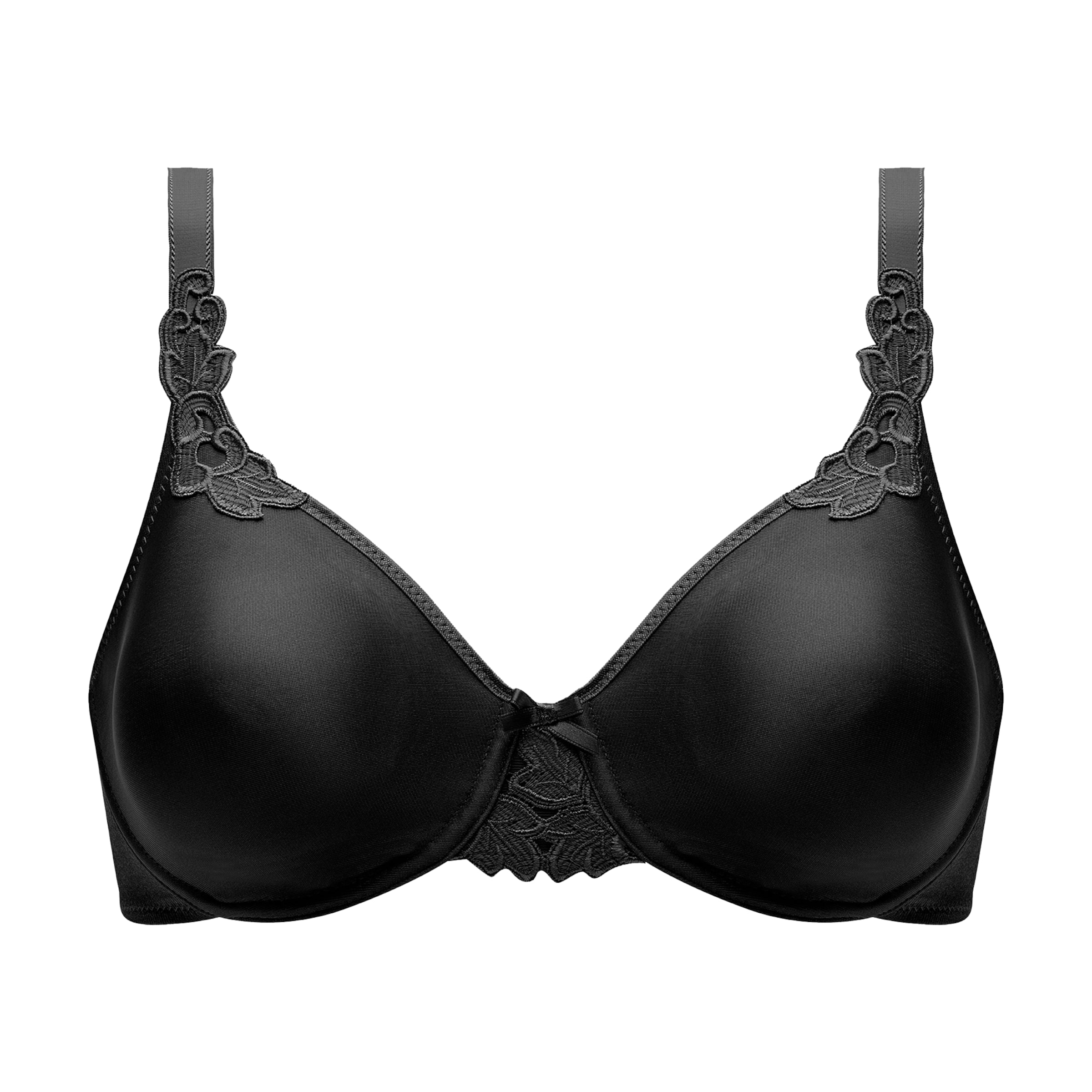 Chantelle T-shirt Bra 'Hedona' in Black: front