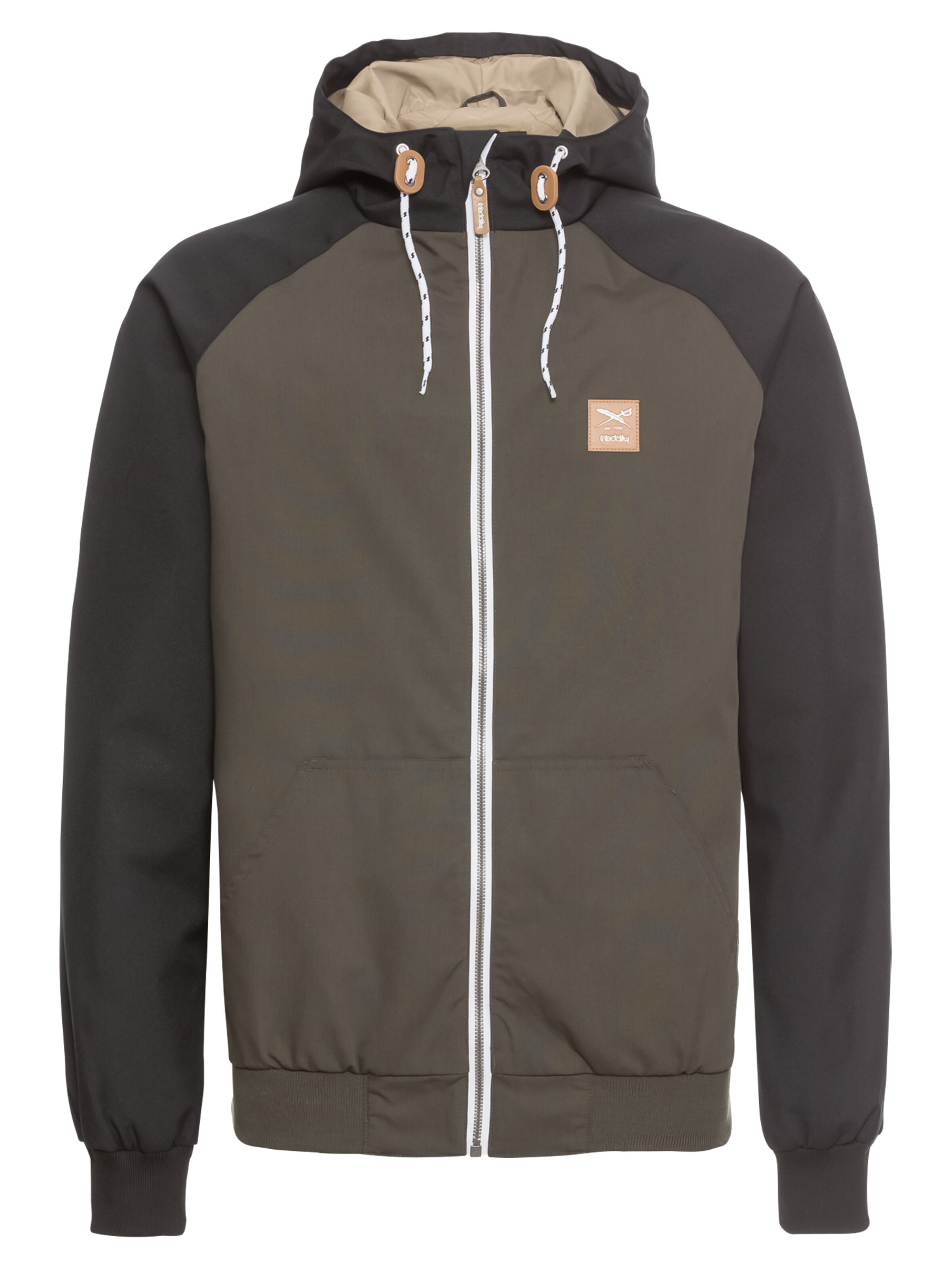 Iriedaily - Tussenjas in de kleur Olijfgroen