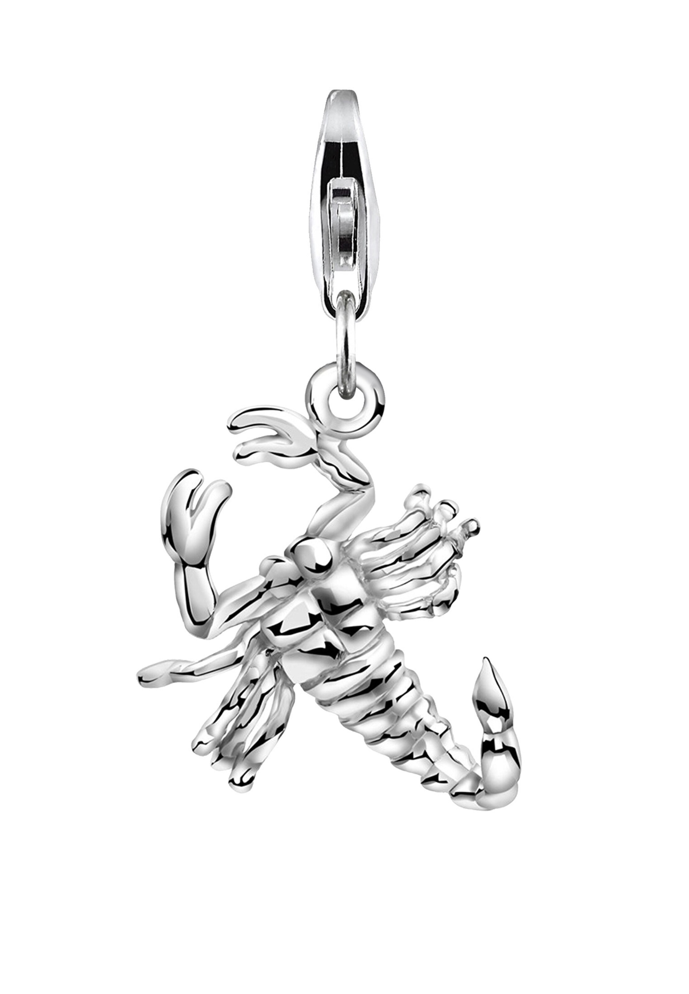 Nenalina Charm Sternzeichen, Sternzeichen - Skorpion in Silber: Vorderseite
