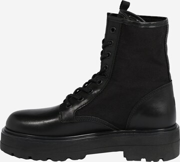 Tommy Jeans Schnürstiefelette in Schwarz