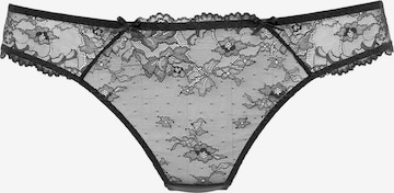 String 'Brief' LASCANA en noir : devant