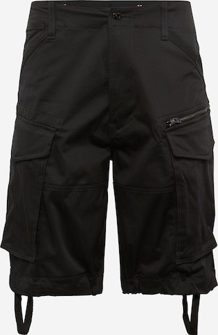 Loosefit Pantaloni cu buzunare 'Rovic Relaxed' de la G-Star RAW pe negru: față