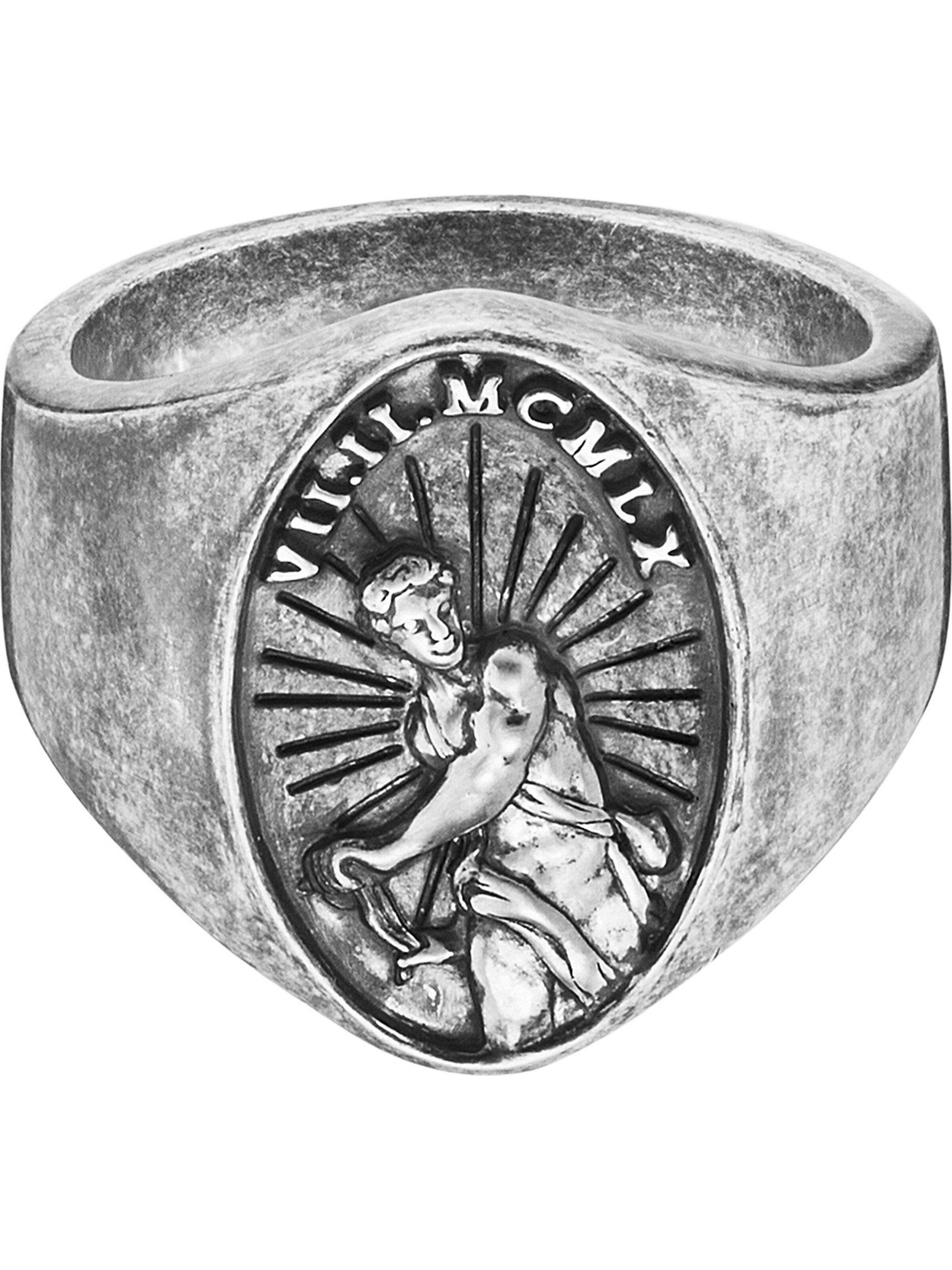 caï Ring in Silber: Vorderseite