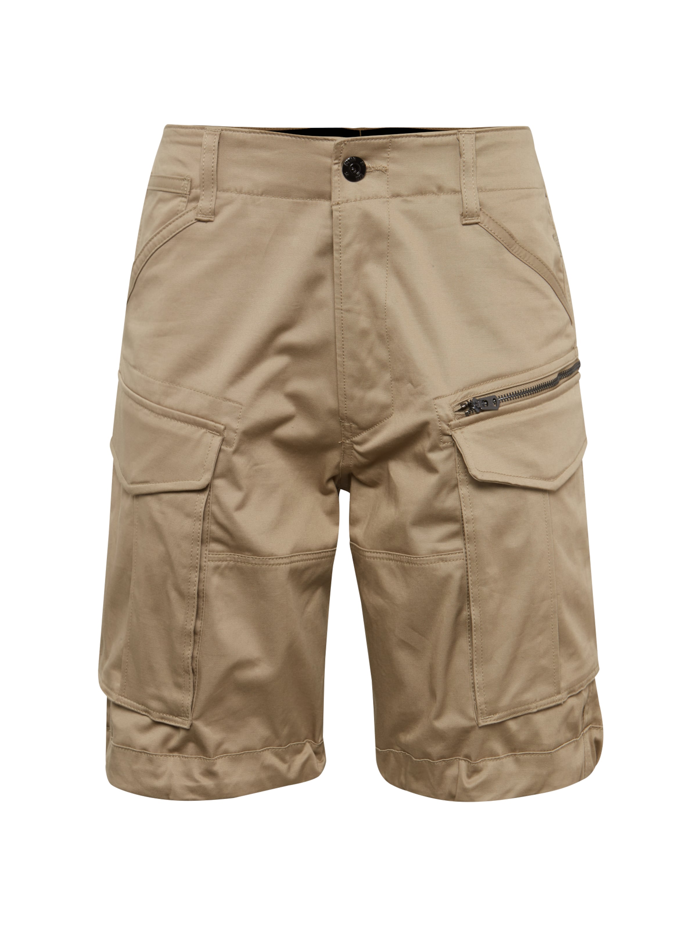 G-STAR - Loosefit Calças cargo em bege: frente