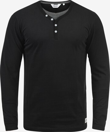 !Solid Shirt 'Doriano' in Zwart: voorkant