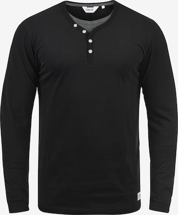 !Solid Layershirt 'Doriano' in Schwarz: predná strana