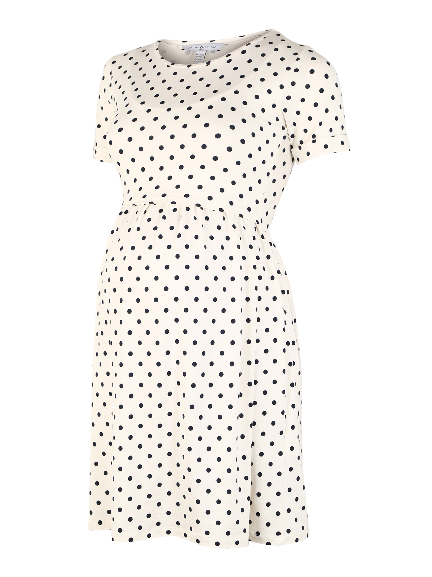 OiYK8 Kobiety Envie de Fraise Sukienka Limbopois w kolorze Białym 