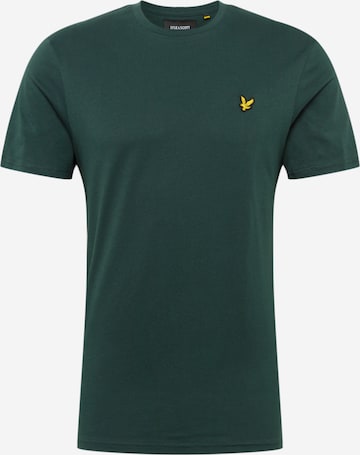 Lyle & Scott Tričko – zelená: přední strana