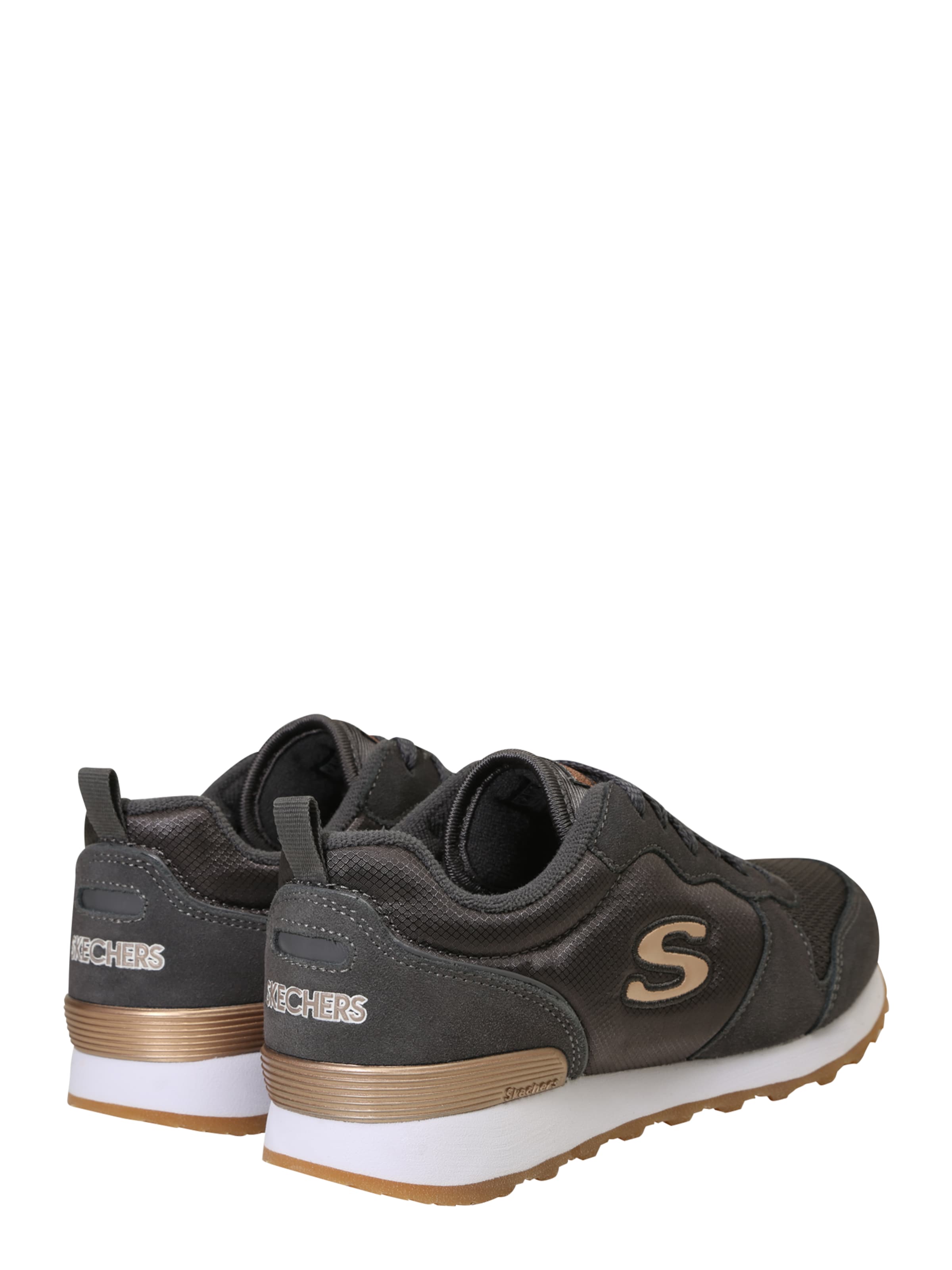 Baskets basses 'Gold'n Gurl' SKECHERS en gris