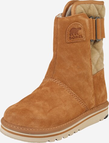 SOREL Snow Boots 'Newbie' in Brown: front