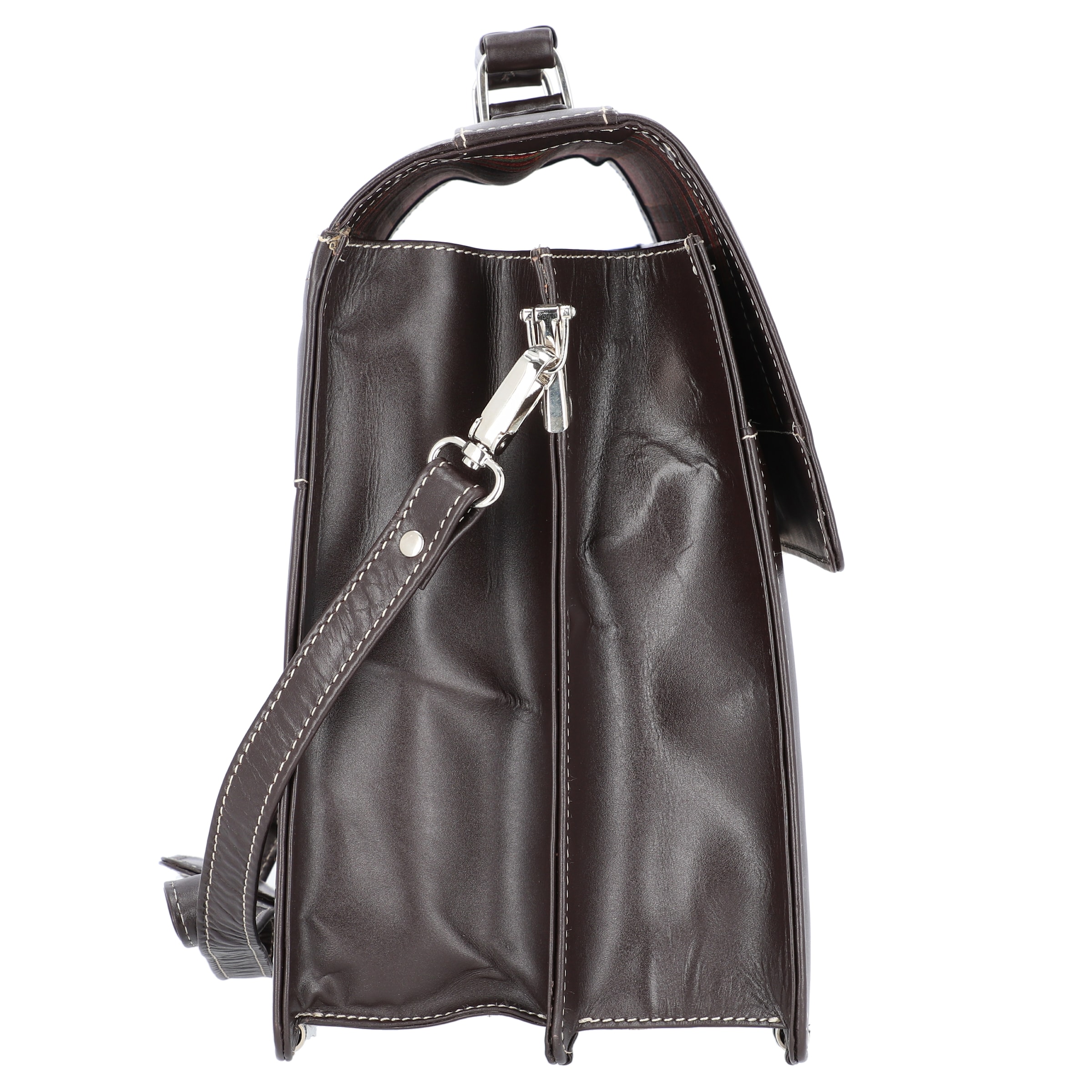 Alassio Document Bag 'Monaco' in Brown