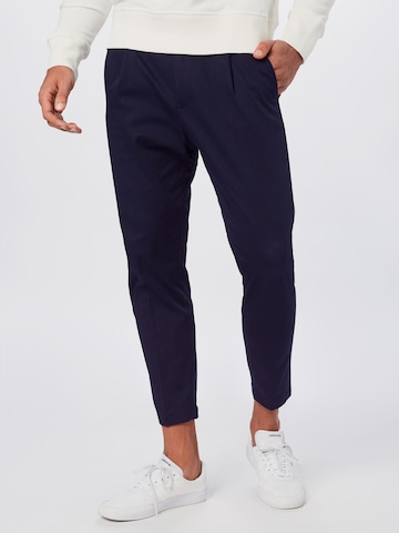 DRYKORN Regular Trousers 'CHASY' in Blue: front