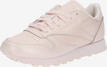 Baskets basses Reebok en beige : devant