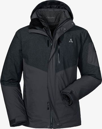 Schöffel Outdoor jacket in Grey: front