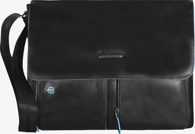 Piquadro Messenger 'Blue Square' in schwarz, Produktansicht