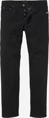 JOHN DEVIN Regular Jeans in Black: front