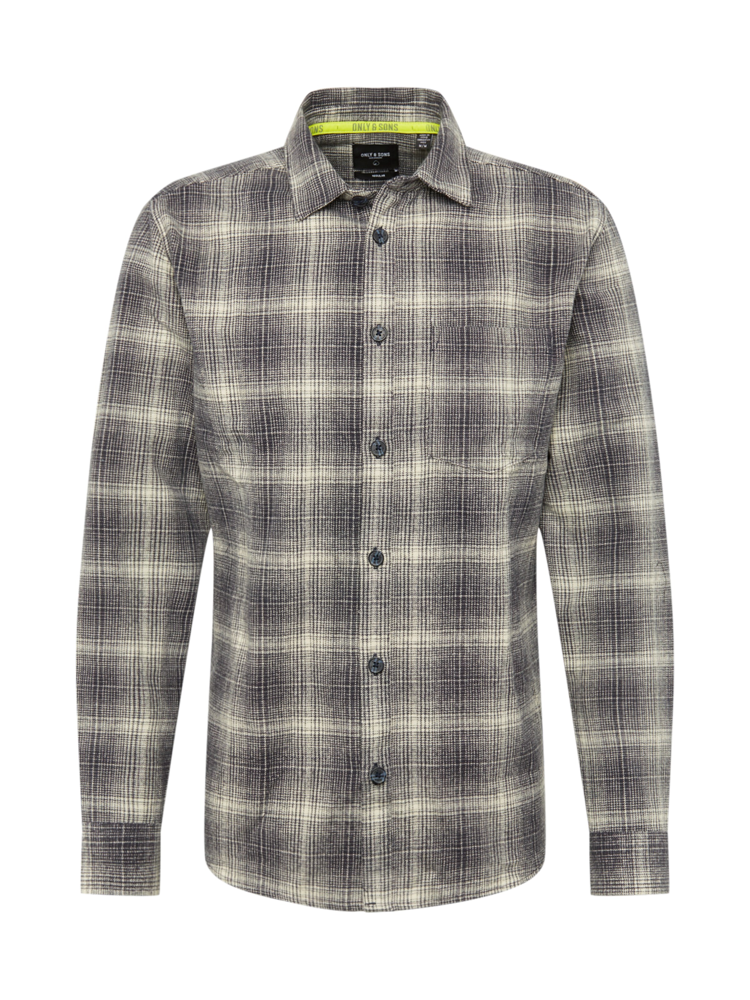 Only & Sons - Overhemd 'OCONNOR' in de kleur Navy