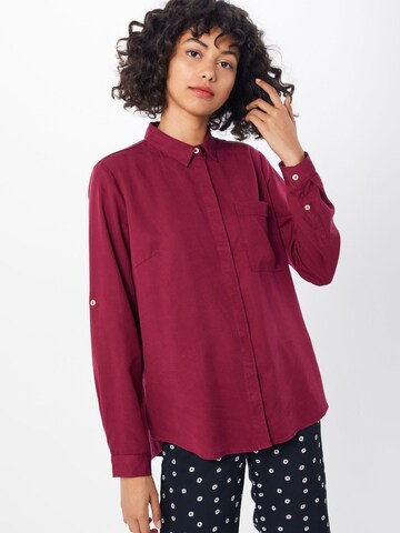 TOM TAILOR Bluse in Rot: predná strana