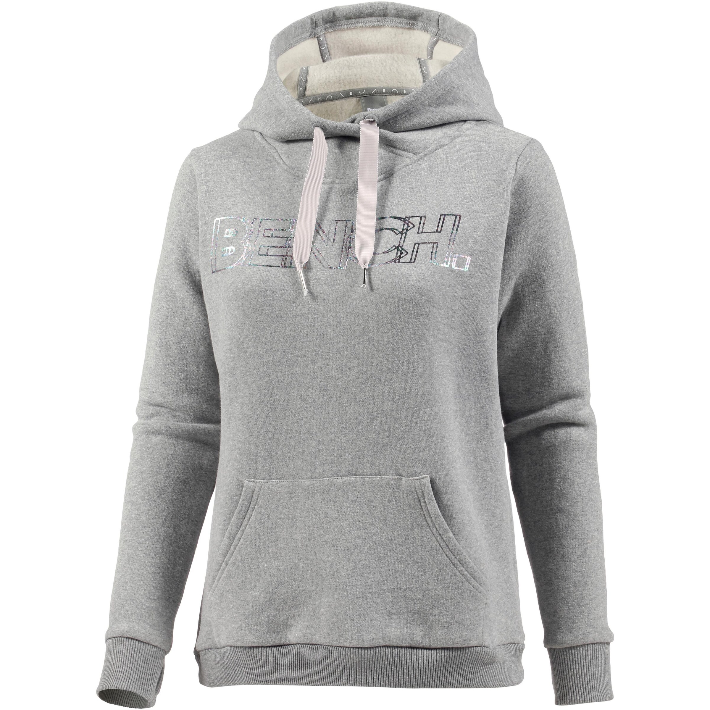 BENCH Hoodie Damen in grau ABOUT YOU
