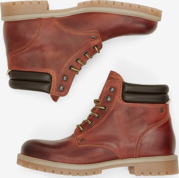 JACK & JONES Veterboots 'STOKE' in Bruin