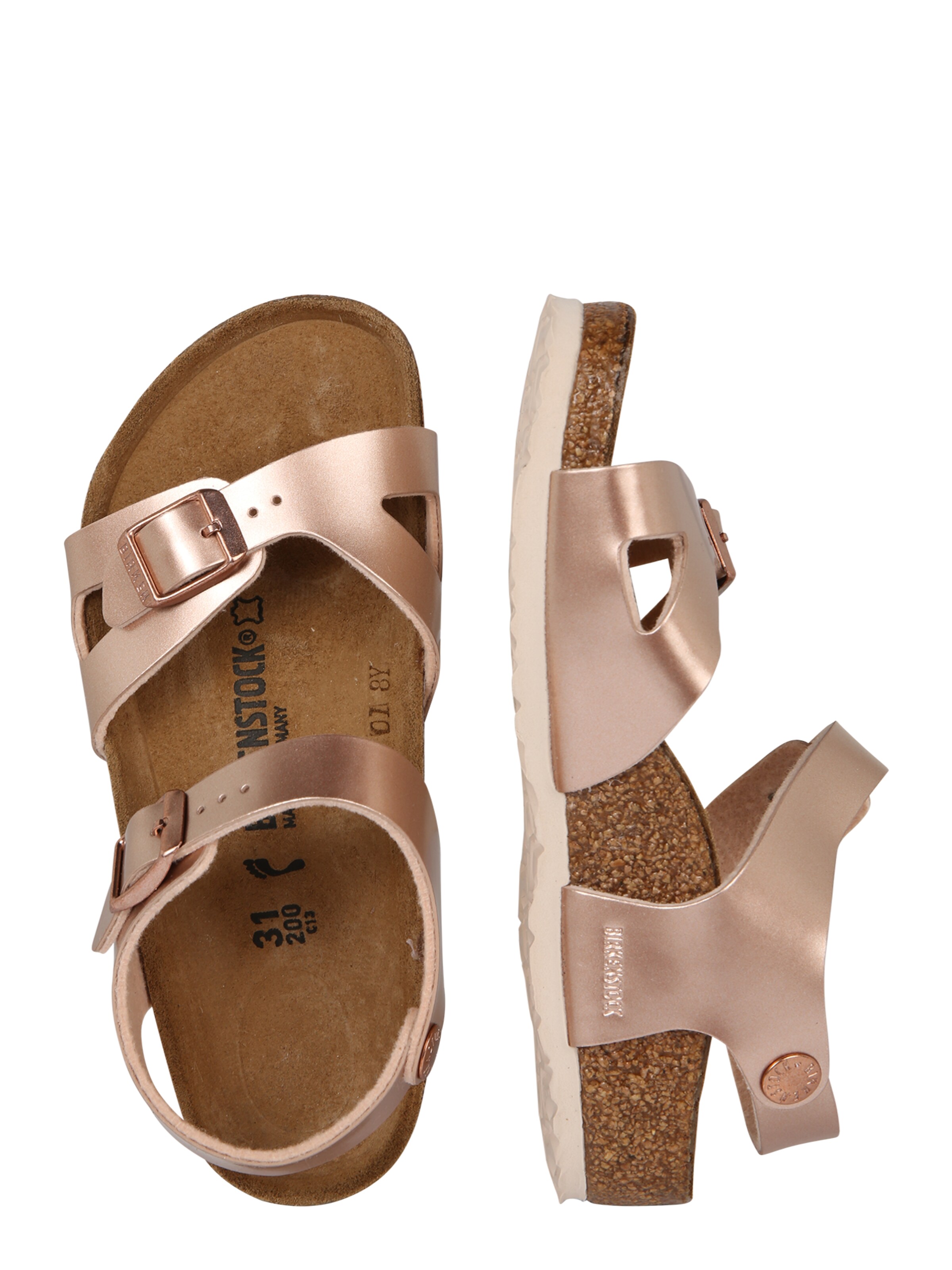 BIRKENSTOCK Sandal 'Rio' in Gold