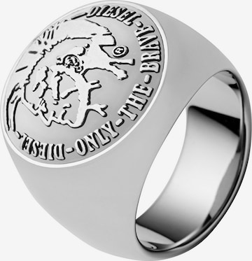 DIESEL Ring in Silver: front