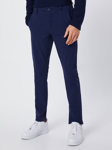 Dockers Skinny Hose 'SMART 360 FLEX ALPHA SKINNY' in Blau: Vorderseite