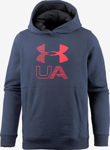 UNDER ARMOUR Sportsweatshirt in Blau: predná strana