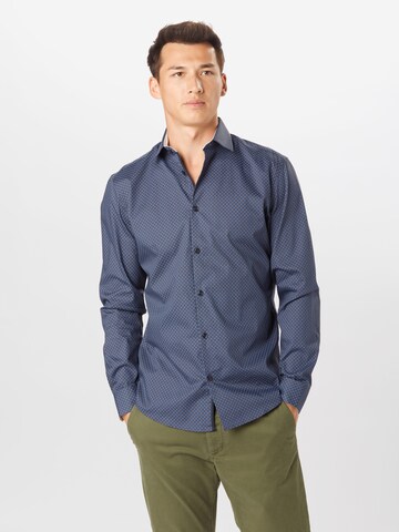 SELECTED HOMME Slim fit Koszula w kolorze niebieski: przód