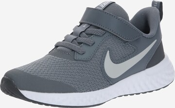 NIKE Athletic Shoes 'Revolution 5' in Grey: front