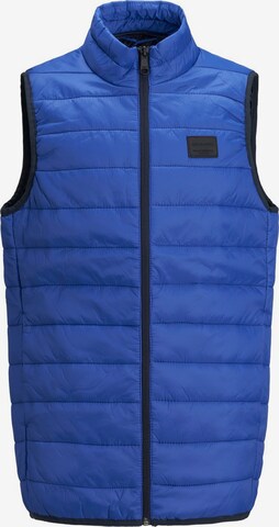 Jack & Jones Junior Bodywarmer 'Eric' in Blauw: voorkant