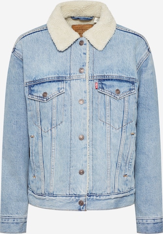 Veste mi-saison 'Ex BF Sherpa Trucker' LEVI'S ® en bleu : devant