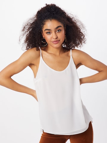 Soft Rebels Top in White: front