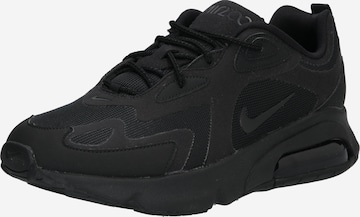 Baskets basses 'Air Max 200' Nike Sportswear en noir : devant