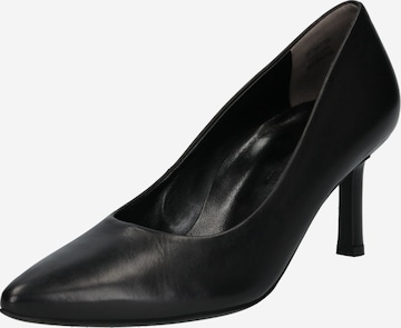 Pumps de la Paul Green pe negru: față