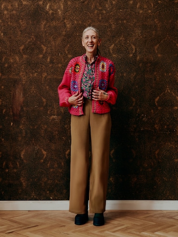 Pink Cardigan Look