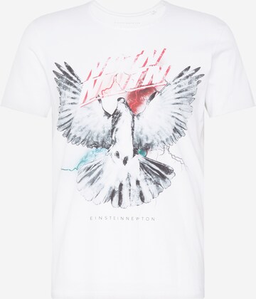 Coupe regular T-Shirt 'White Bird ' EINSTEIN & NEWTON en blanc : devant