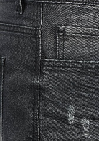 BLEND Regular Jeansshorts 'Luke' in Grau