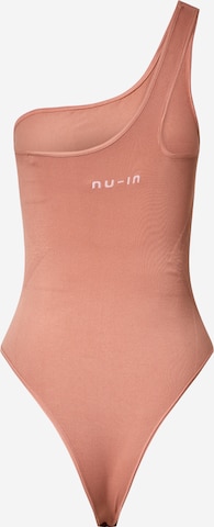 NU-IN Regular Athletic Bodysuit in Pink